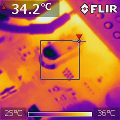 Circuit board closeup