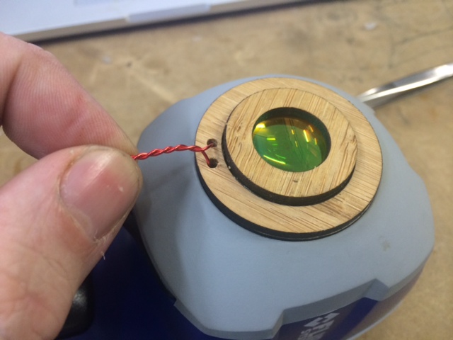 close up lens with removal tab