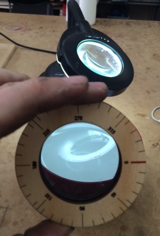 Calibrating the polarising filter