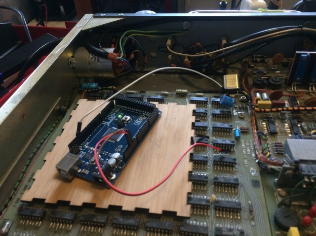 broken crystal and arduino