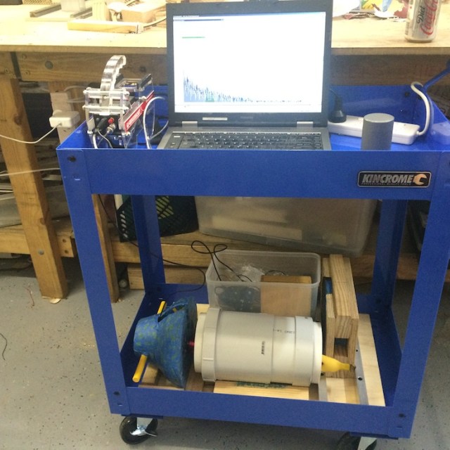 gamma spectrometry trolley